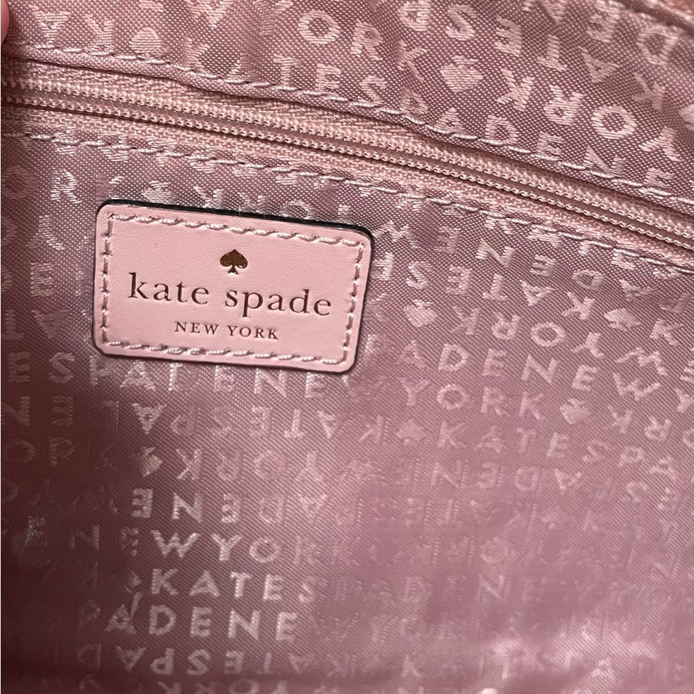 NWT Kate Spade Crossbody Zipper Purse Bag Pink - Picture 8 of 17